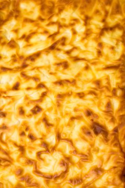 Geleneksel Türk ev-Banitsa - peynirli pasta pişmiş