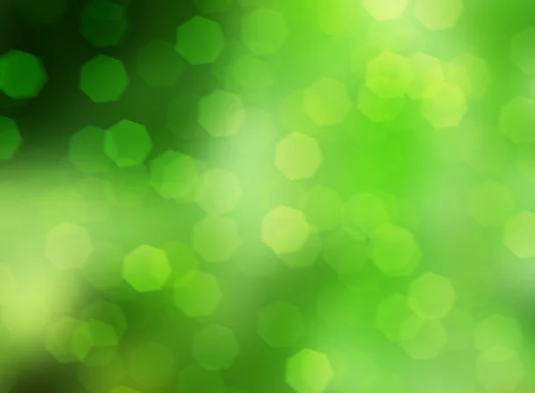 Grön gul abstrakt bokeh natur bakgrund — Stockfoto