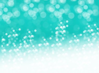 Mavi bokeh ışık parlayan etkisi arka plan