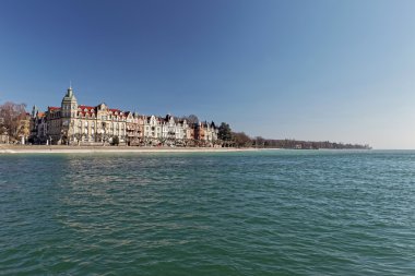 Kanstanz. Şehrin Boden denizde