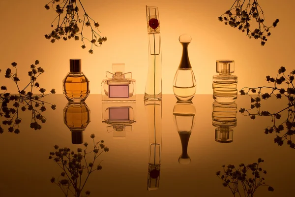 Parfüm unterschiedlicher Art Stockbild