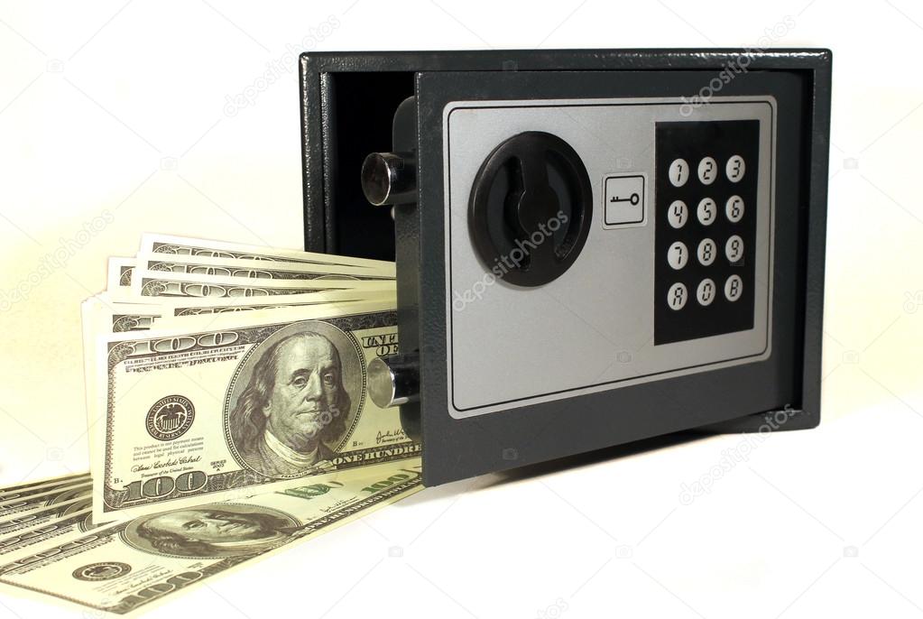 Safebox with money