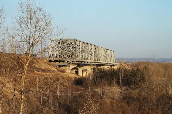 Eisenbahnbrücke — Stockfoto