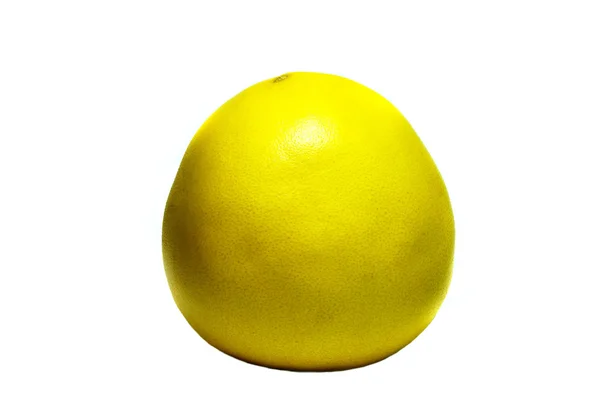 Pomelo citrusvruchten op een witte achtergrond — Stockfoto