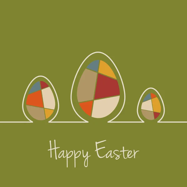Renkli yumurtalı mutlu paskalya kartları.. 