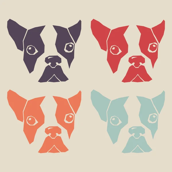 Illustration bouledogue française . — Image vectorielle