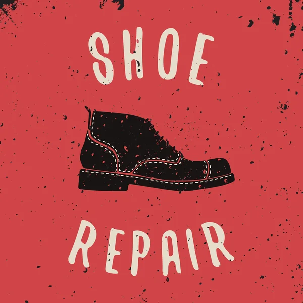 Ayakkabı Tamir işareti.