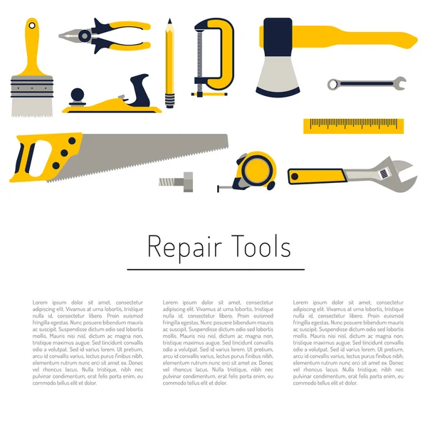 Ferramentas para reparação — Vetor de Stock
