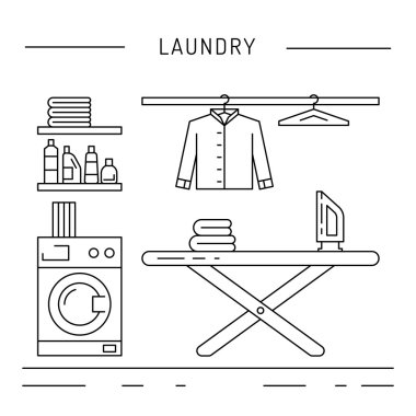 Çamaşırhane odası iç 