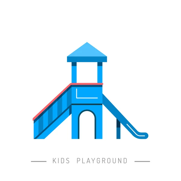 Columpio para el parque infantil — Vector de stock