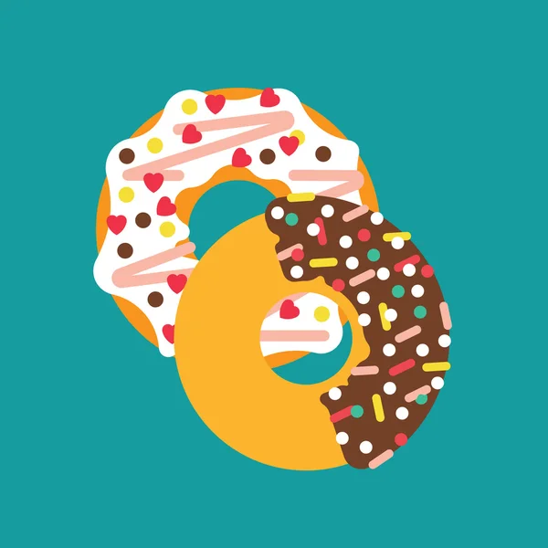 Icône donut 2 — Image vectorielle