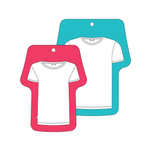 Etiqueta camiseta 1 — Vector de stock