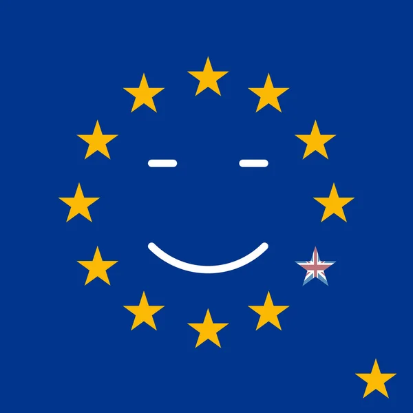 Британский выход из ЕС — стоковый вектор
