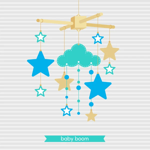 Babyshower mobile 4 — Image vectorielle