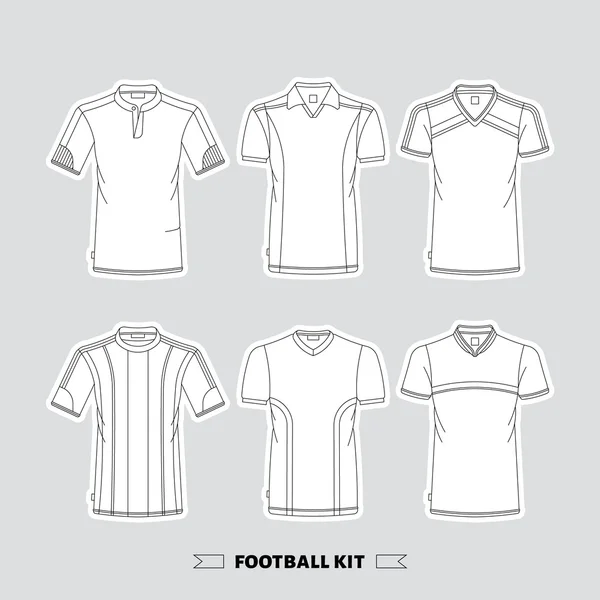 Kit de futebol 2 — Vetor de Stock