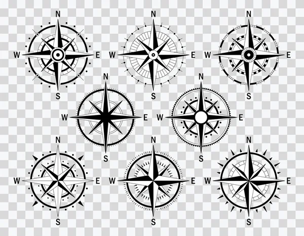 Compas avec fond — Image vectorielle