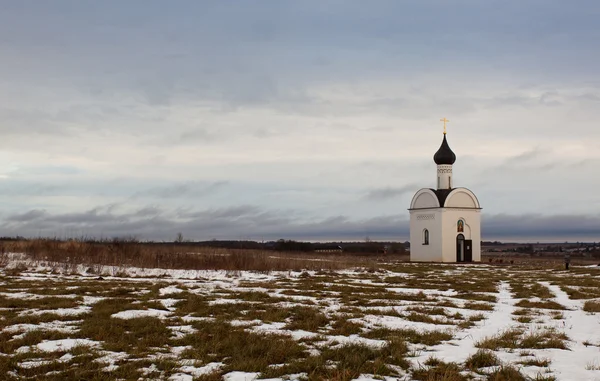 Каплиці в місті Izborsk — стокове фото