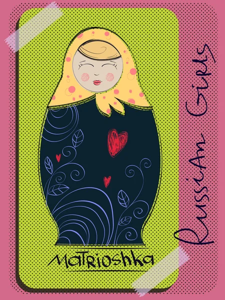 Rus iç içe bebek resimle 