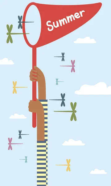 yusufçuk ile yaz resmi