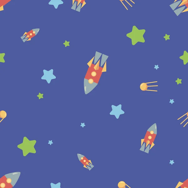 roketler, yıldız, evren ile desen