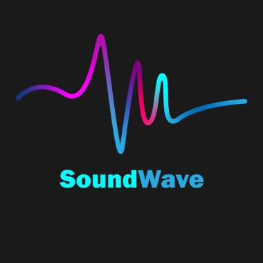 Soyut Akan Dalga Çizgileri Arkaplanı