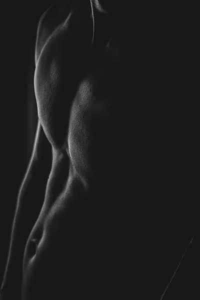 Músculos hombre cuerpo —  Fotos de Stock