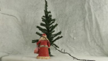 Noel ağacı timelapse süslemeleri