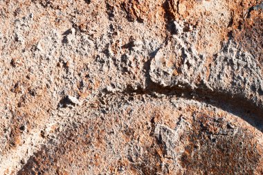 kırık boya paslı metal doku