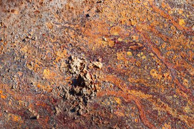 kırık boya paslı metal doku