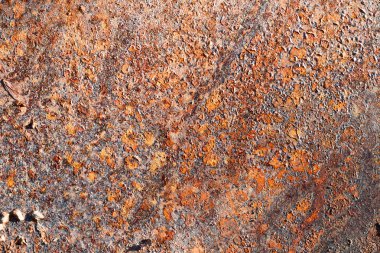 kırık boya paslı metal doku