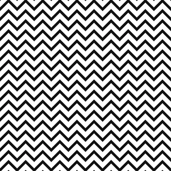 Chevron zigzag noir et blanc motif sans couture . — Image vectorielle