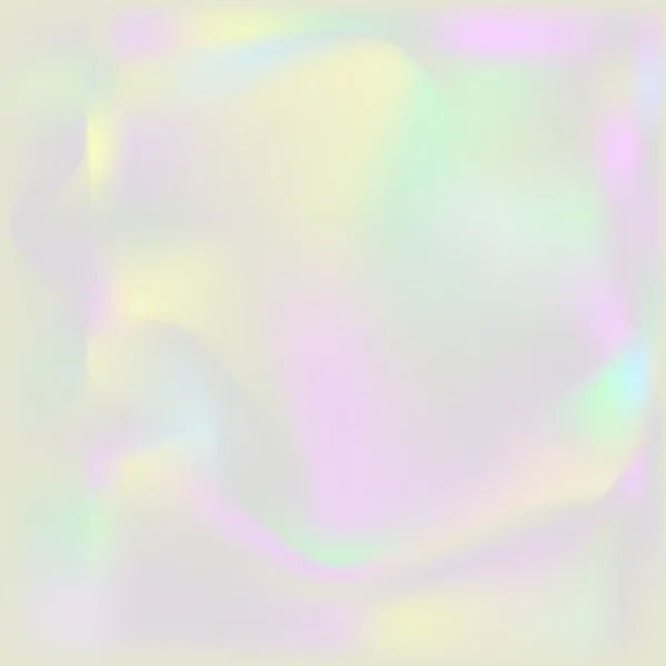 Sfondo olografico della perla. sfondo ologramma iridescente . — Vettoriale Stock