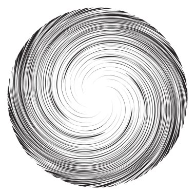 Girdap hız çizgileri arka plan. Collapsar beyaz.