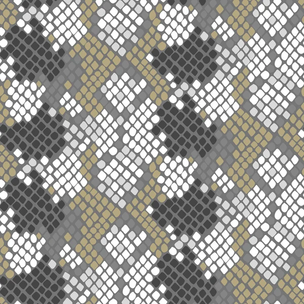 Python serpiente piel artificial textura vectorial inconsútil . — Archivo Imágenes Vectoriales