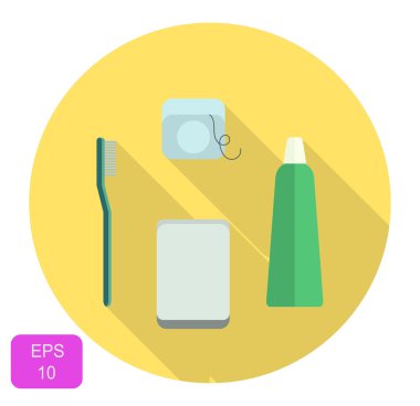 Diş Bakımı Icon set