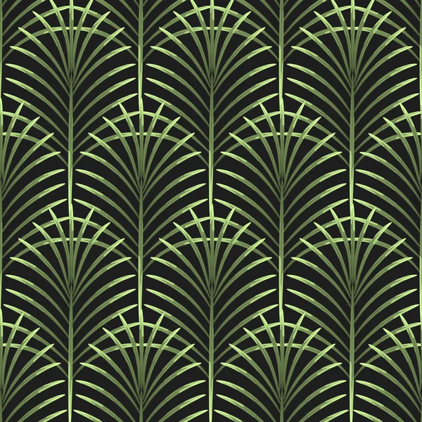 Vektör seamless modeli palmiye yaprakları.