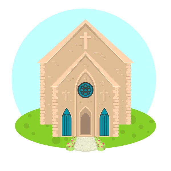 Vector church icon — Stock Vector