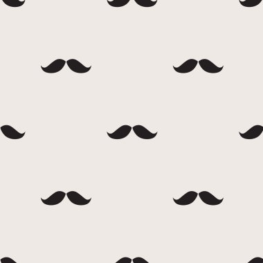 Movember mustache set. clipart