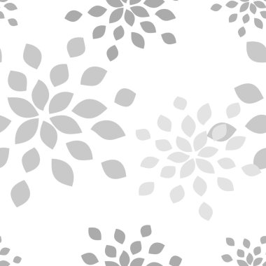 Stilize çiçek seamless modeli.