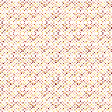 Çapraz dikiş sorunsuz vektör desen.