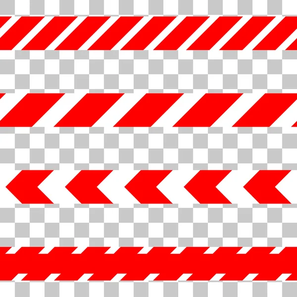 Do not cross the line caution tape. — Stock Vector