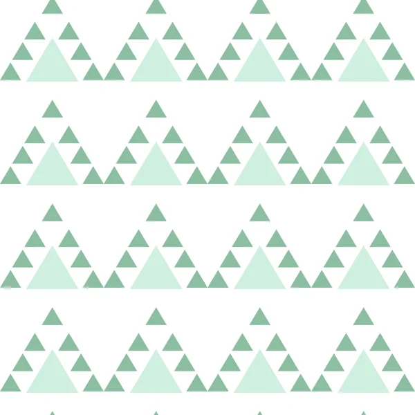 Menthe triangle bleu motif sans couture . — Image vectorielle