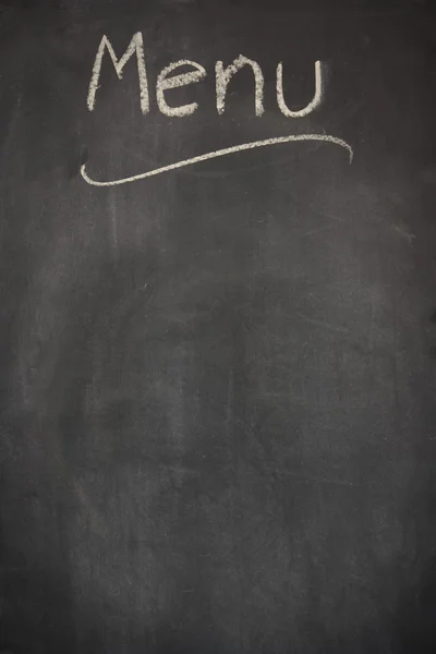 Bir menü olarak kullanılan yazı tahtası