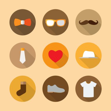 Baba-gün-düz-simgeleri