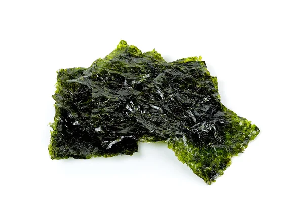 Dried seaweed isolated on the white background — Stock Photo, Image