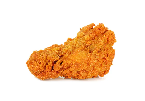 Fried chicken isolated on the white background — Stock Photo, Image