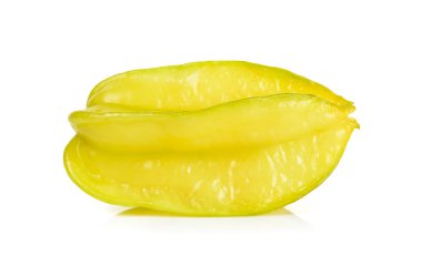 Star beyaz arka plan üzerinde izole elma