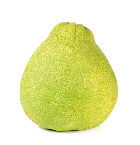 Pomelo fruit isolated on the white background — Stock Photo, Image