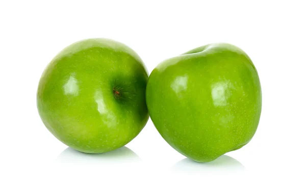 Pomme verte isolée sur fond blanc — Photo