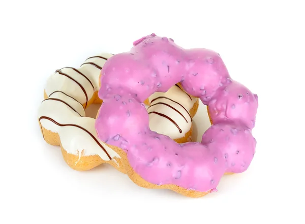 Donut isolated on the white background — Stock Photo, Image